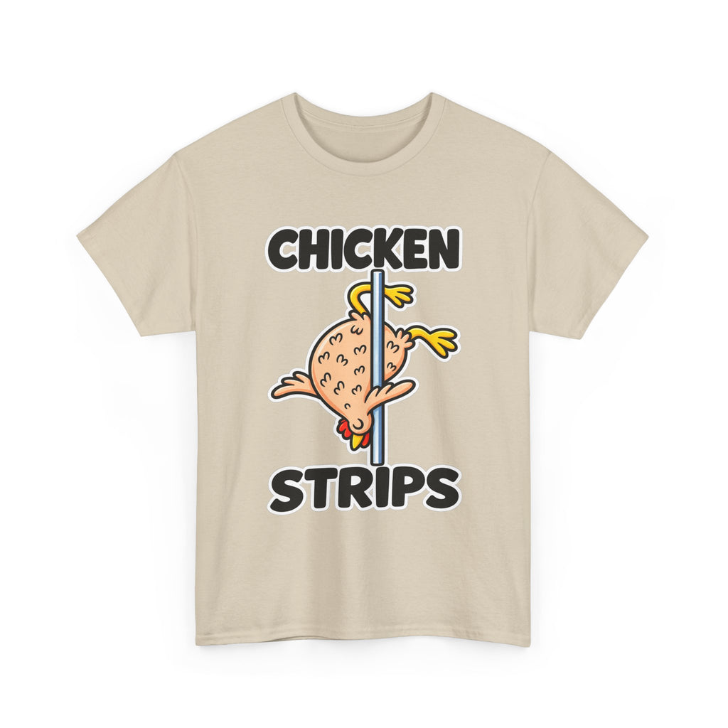 Chicken Strips T‑Shirt — Funny Pole Dance Chicken Graphic Tee