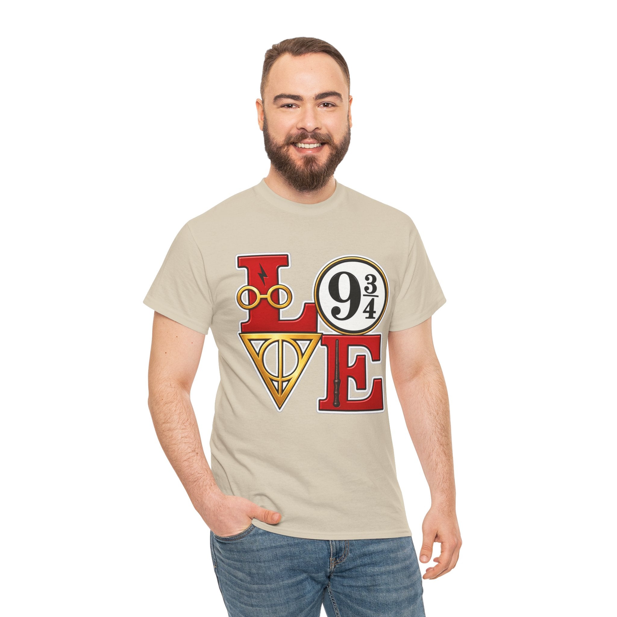 Harry Potter Inspired Love 9 3/4 Wizardry Tee