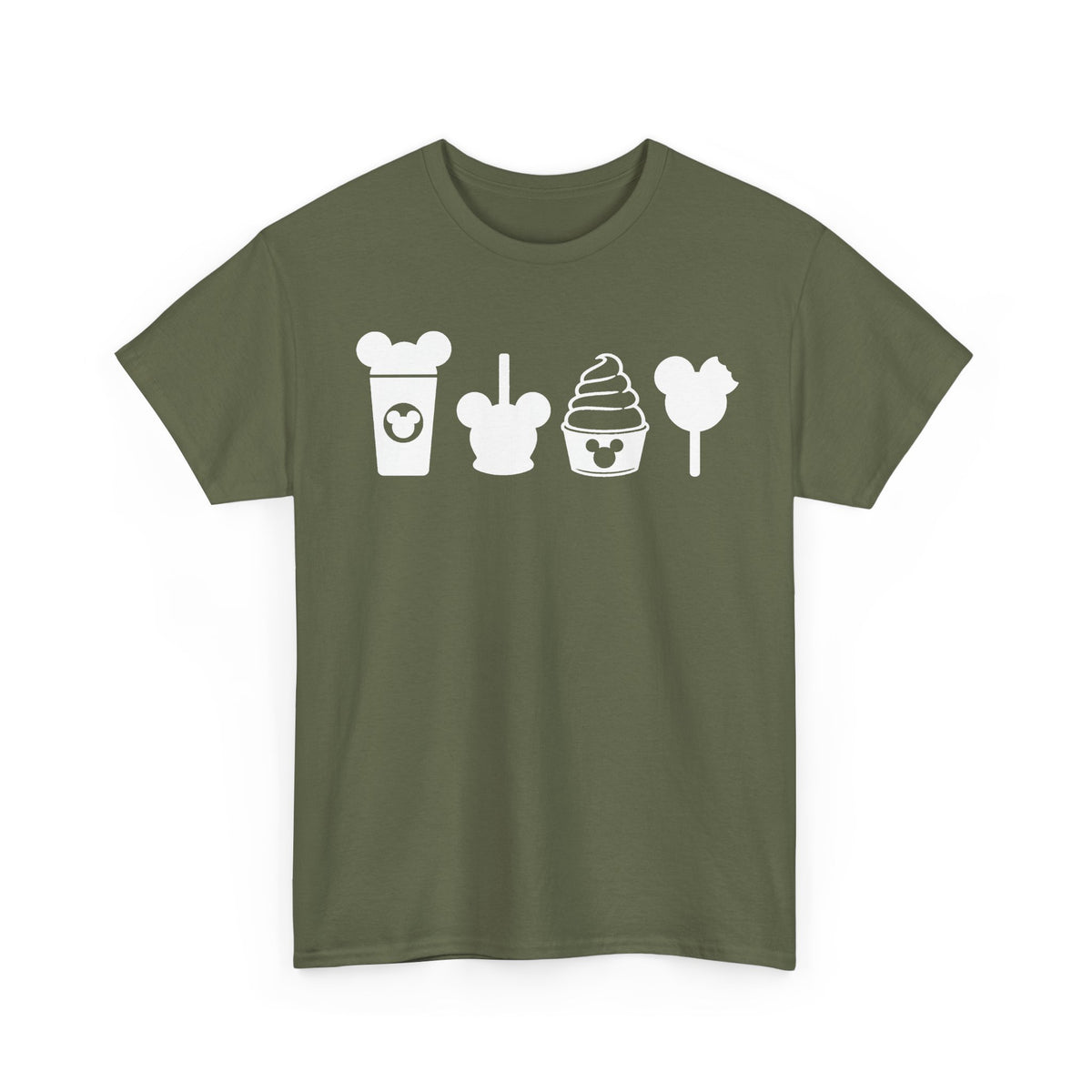 Disney snacks inspired Unisex Heavy Cotton Tee