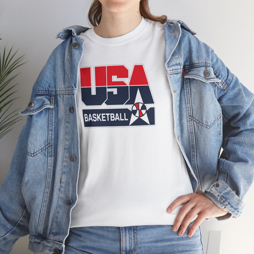 USA Basketball Patriotic Cotton T-Shirt / Tee