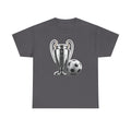 European Cup / Champions League Trophy & Ball Graphic Cotton T-Shirt