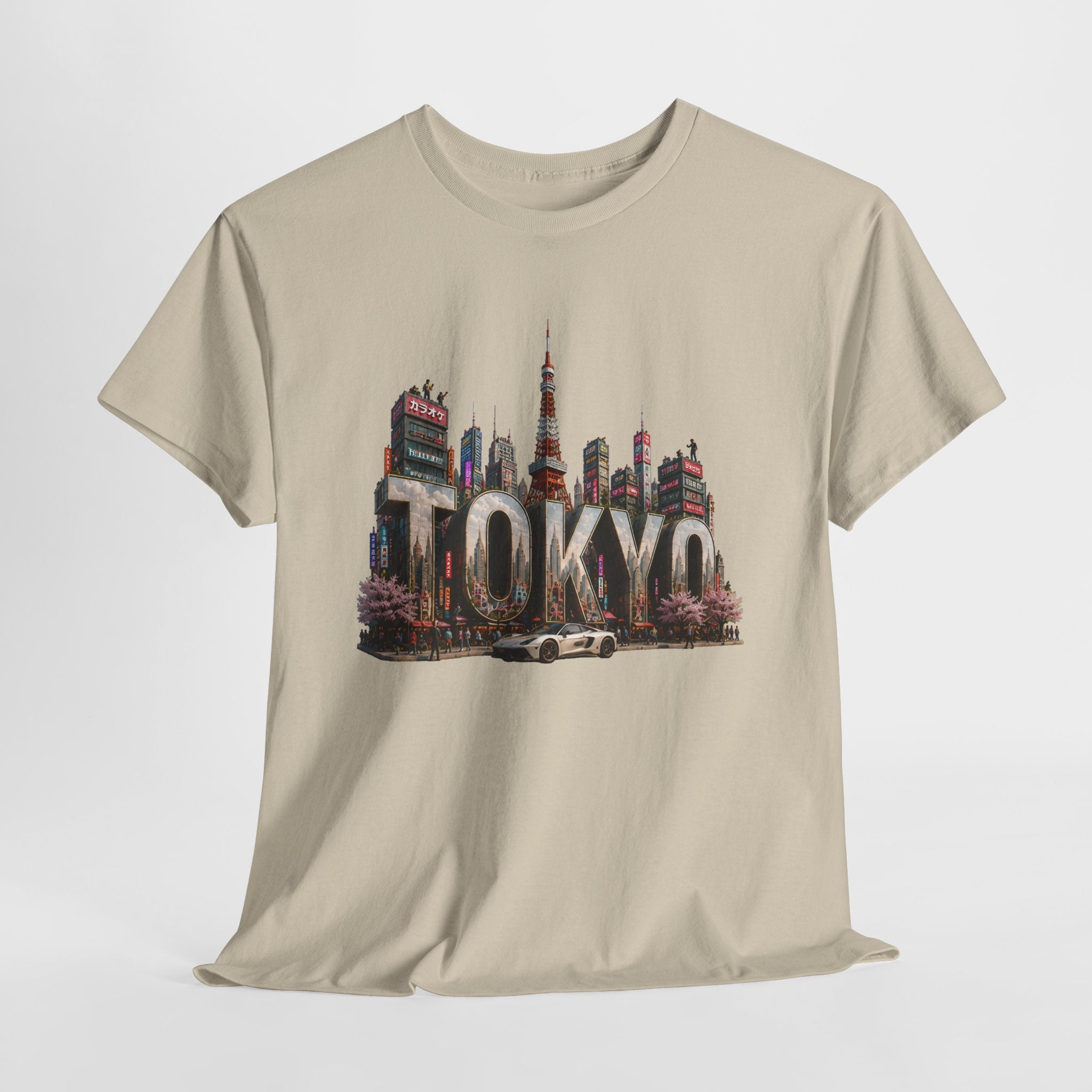 Tokyo Skyline T-Shirt — Vintage Cityscape Graphic Tee