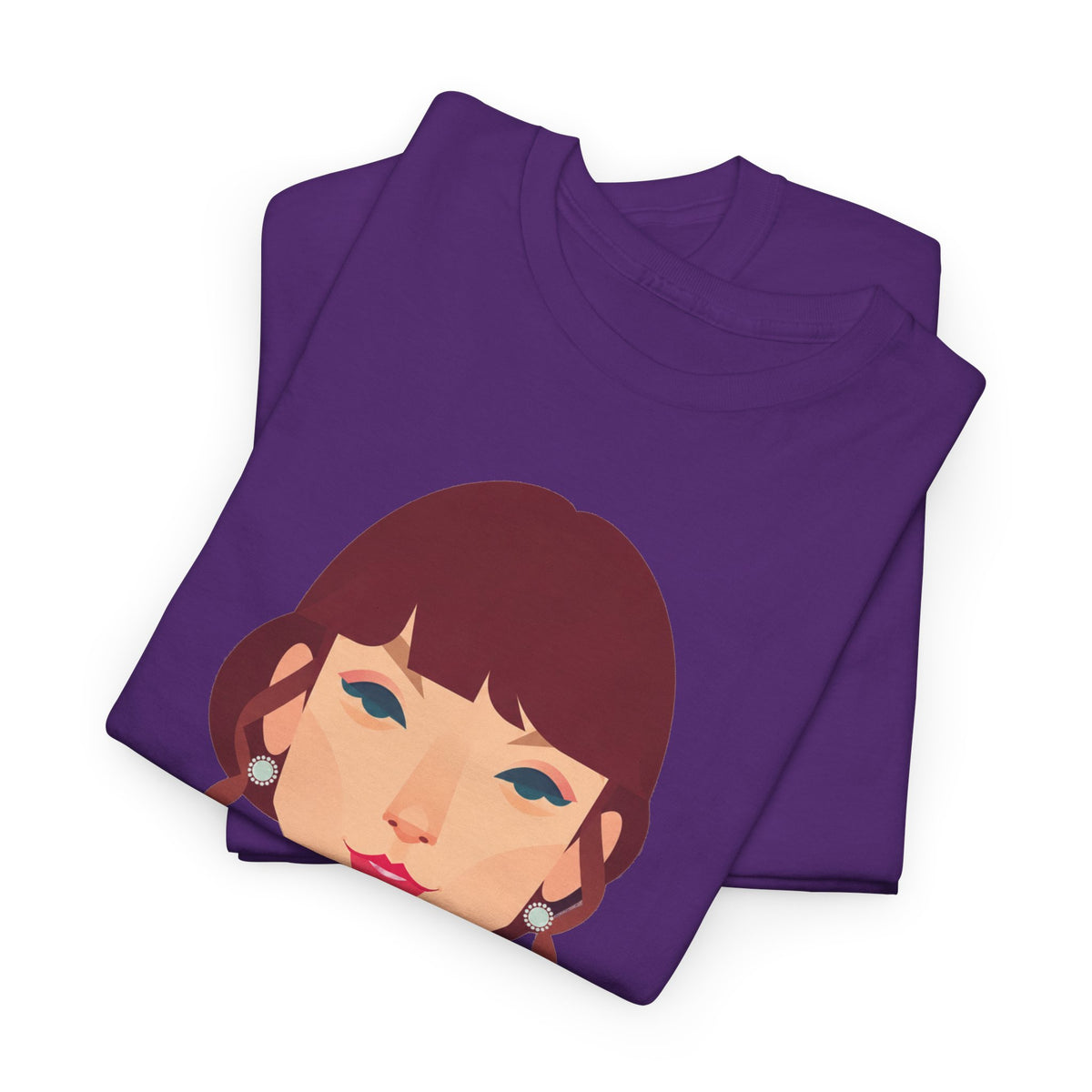 T Swift Illustration Cotton T-Shirt