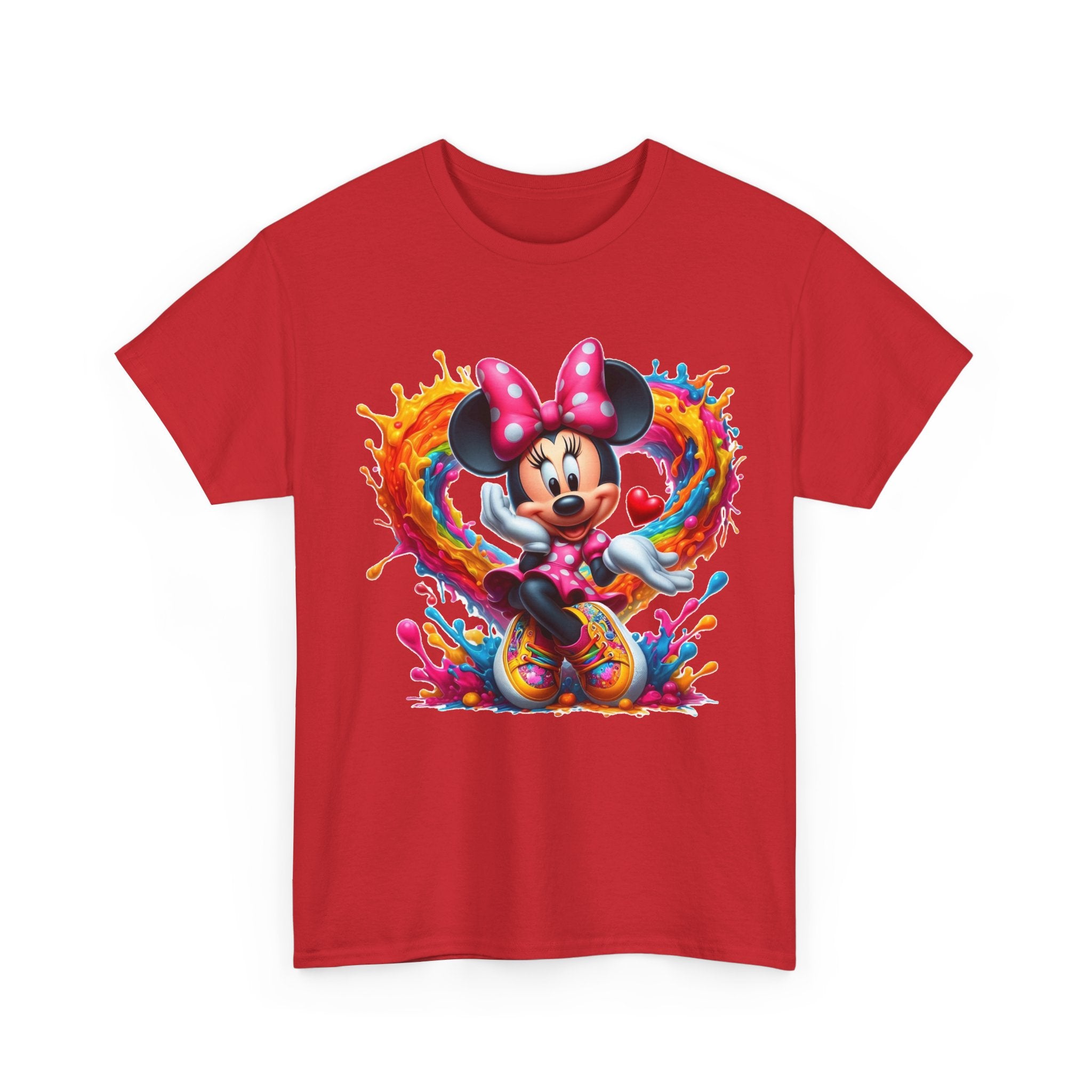 Minnie Mouse Unofficial Color Splash T‑Shirt