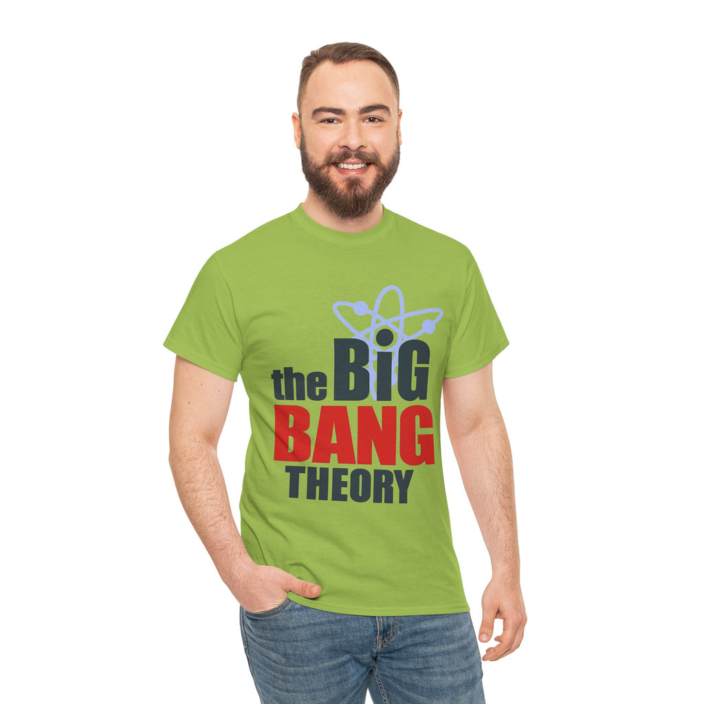 Big Bang Theory Unofficial Logo Tee — Retro Sci‑Fi TV Show T‑Shirt