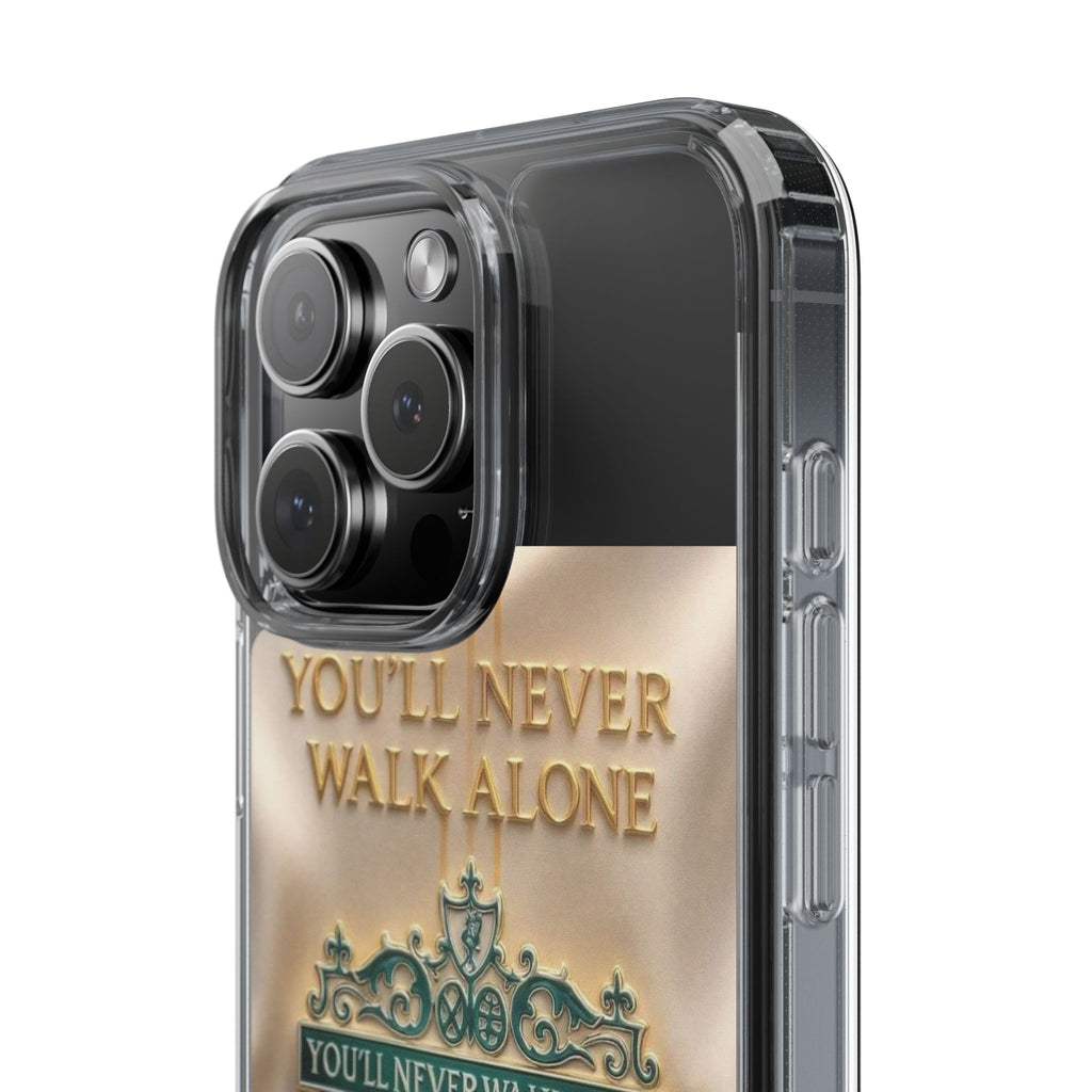Liverpool FC 'You'll Never Walk Alone' Clear Phone Case