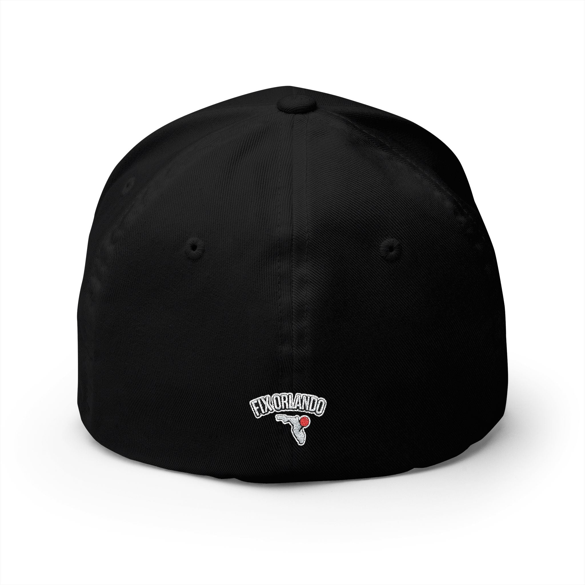 Fix Orlando Embroidered Cap — Vintage Palm & Golf Ball Hat