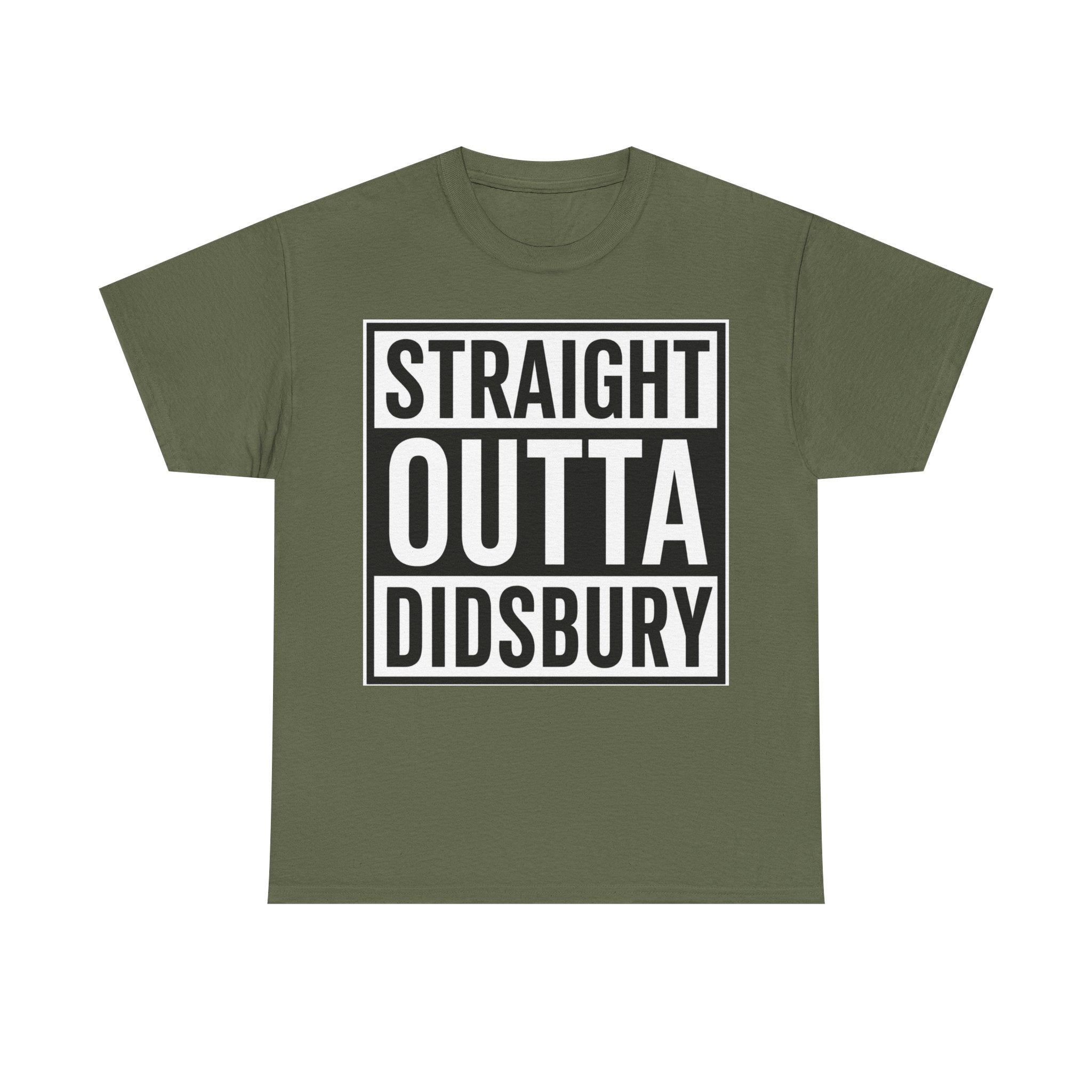 Straight Outta Didsbury T‑Shirt — Graphic City Pride Tee