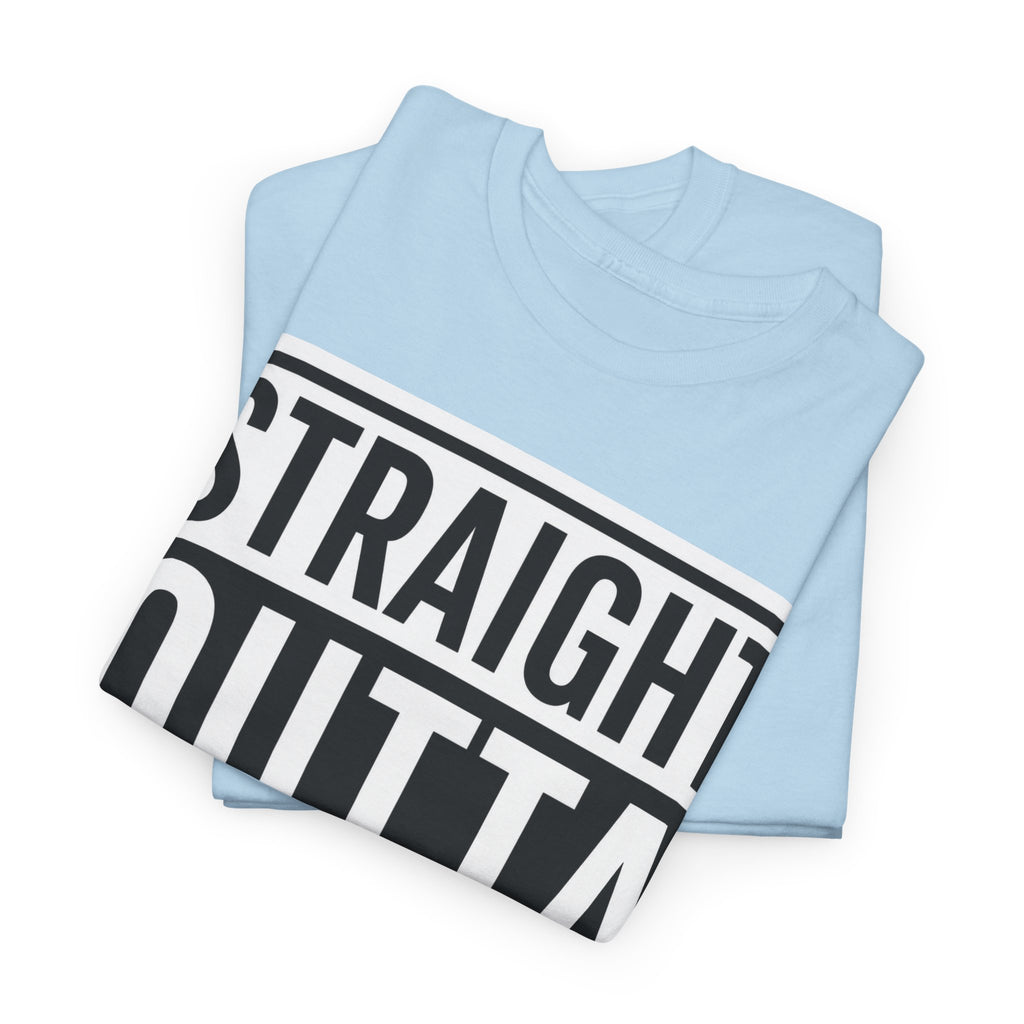 T-Shirt — "Straight Outta Money" Graphic Tee
