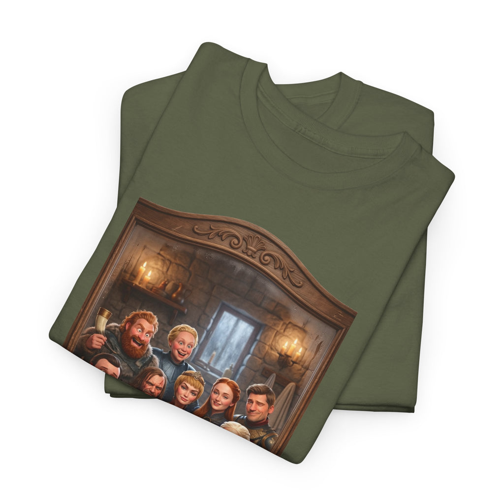 Game of Thrones Cast Portrait Inspired Cotton T-Shirt