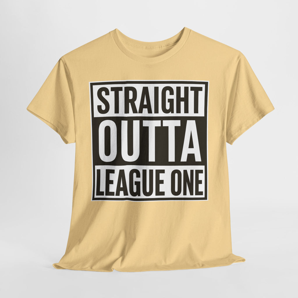 Straight Outta League One T‑Shirt — Football Fan Tee