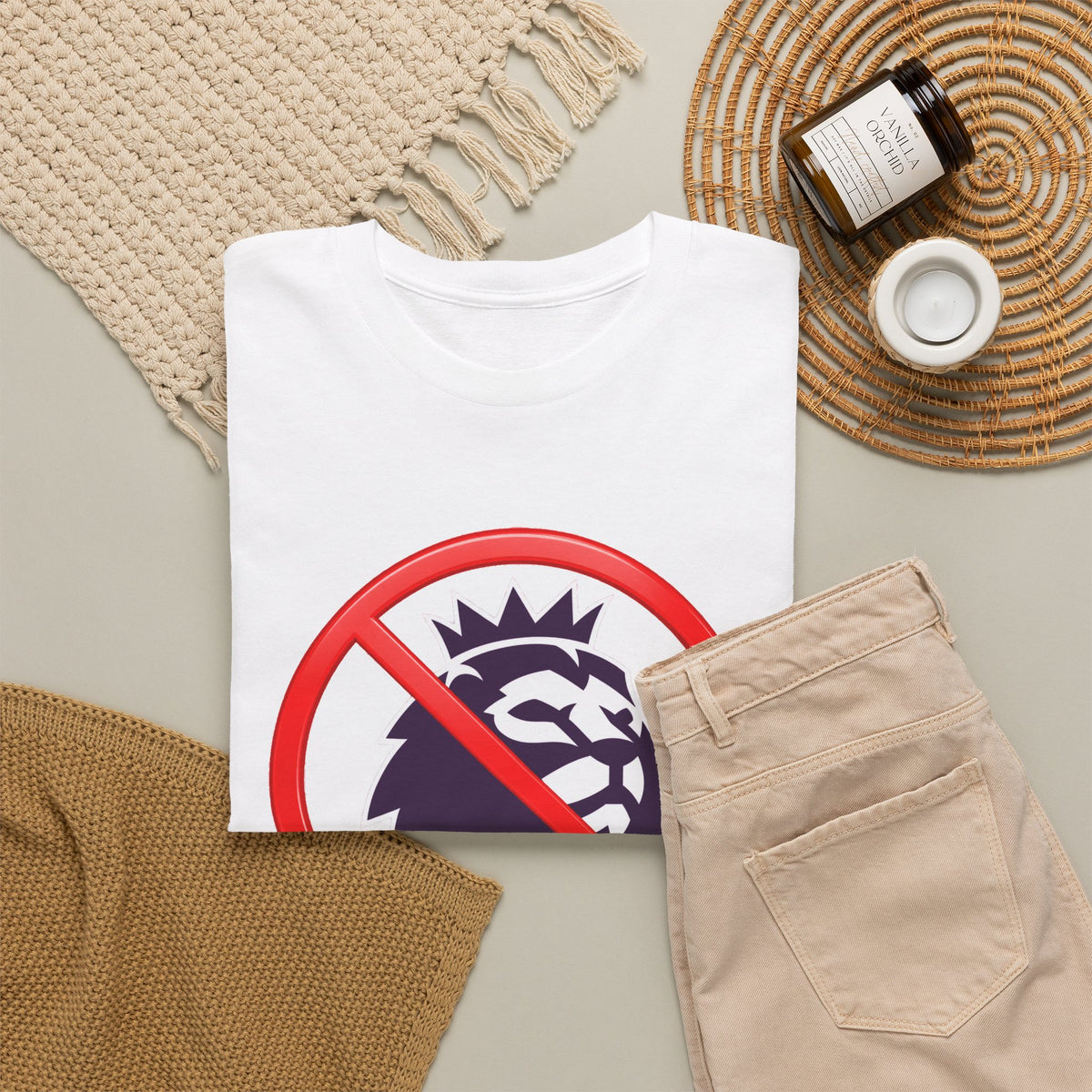 No to the Premier League Tee — Anti-Premier Soccer Protest Shirt