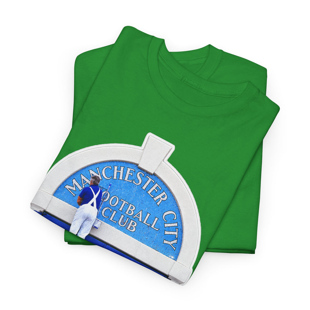 Manchester City Maine Road Inspired Cotton T-Shirt