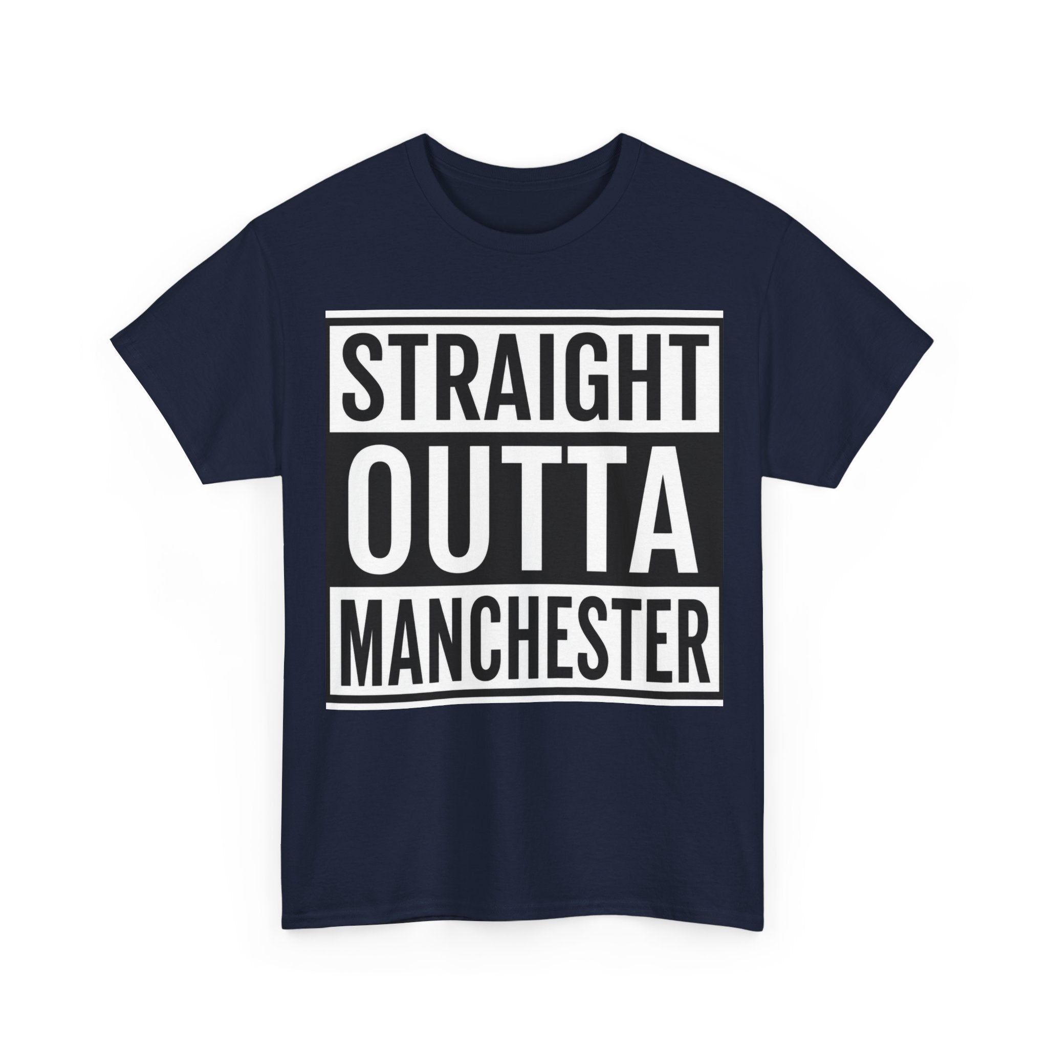 Straight Outta Manchester T-Shirt — Bold City Pride Tee