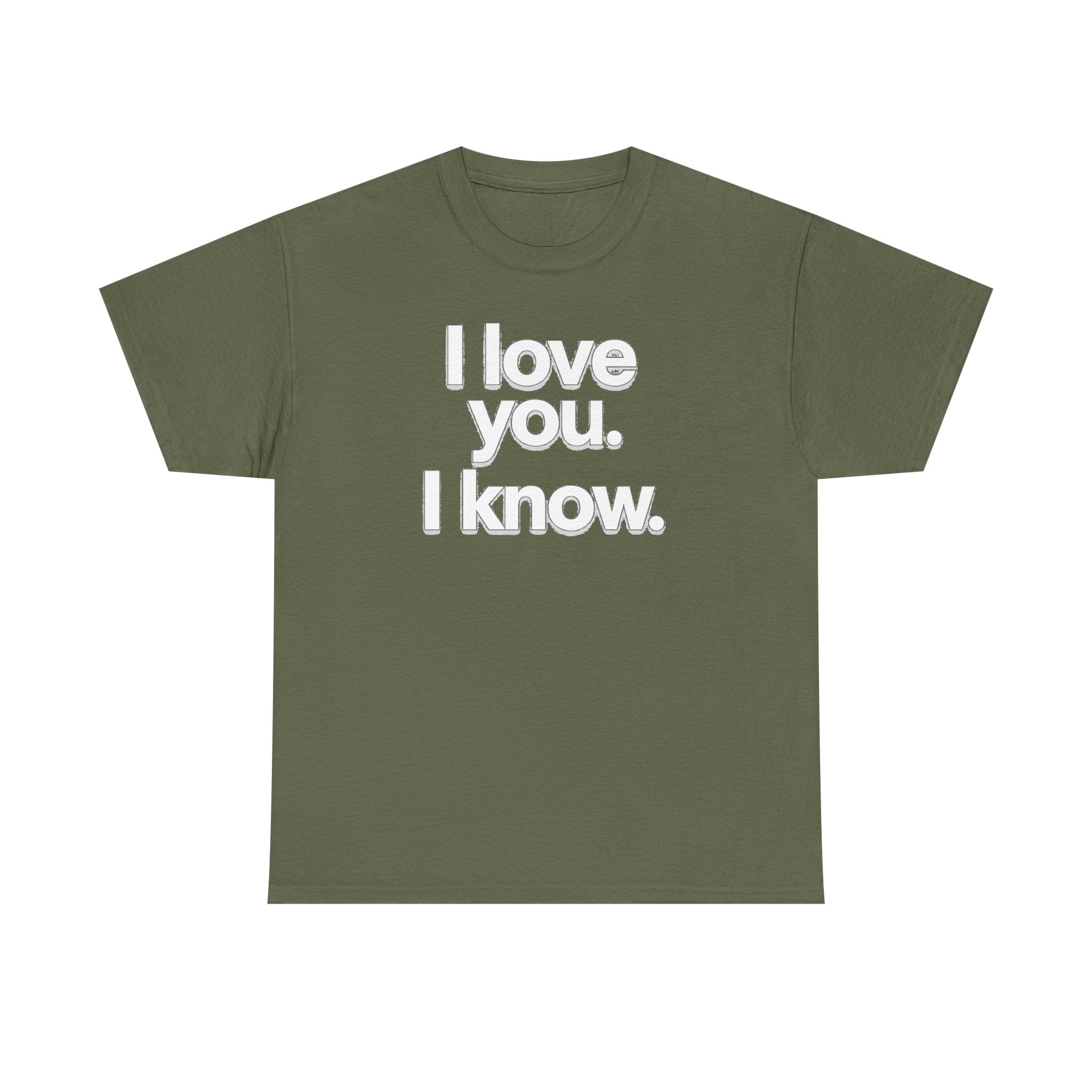 I Love You I Know Saying T‑Shirt from Star Wars