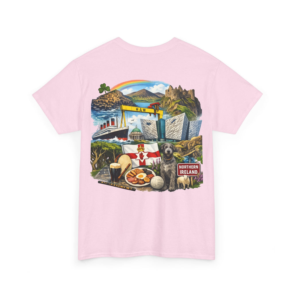 Northern Ireland Collage Tee — "Make Northern Ireland Great Again" Graphic T-Shirt