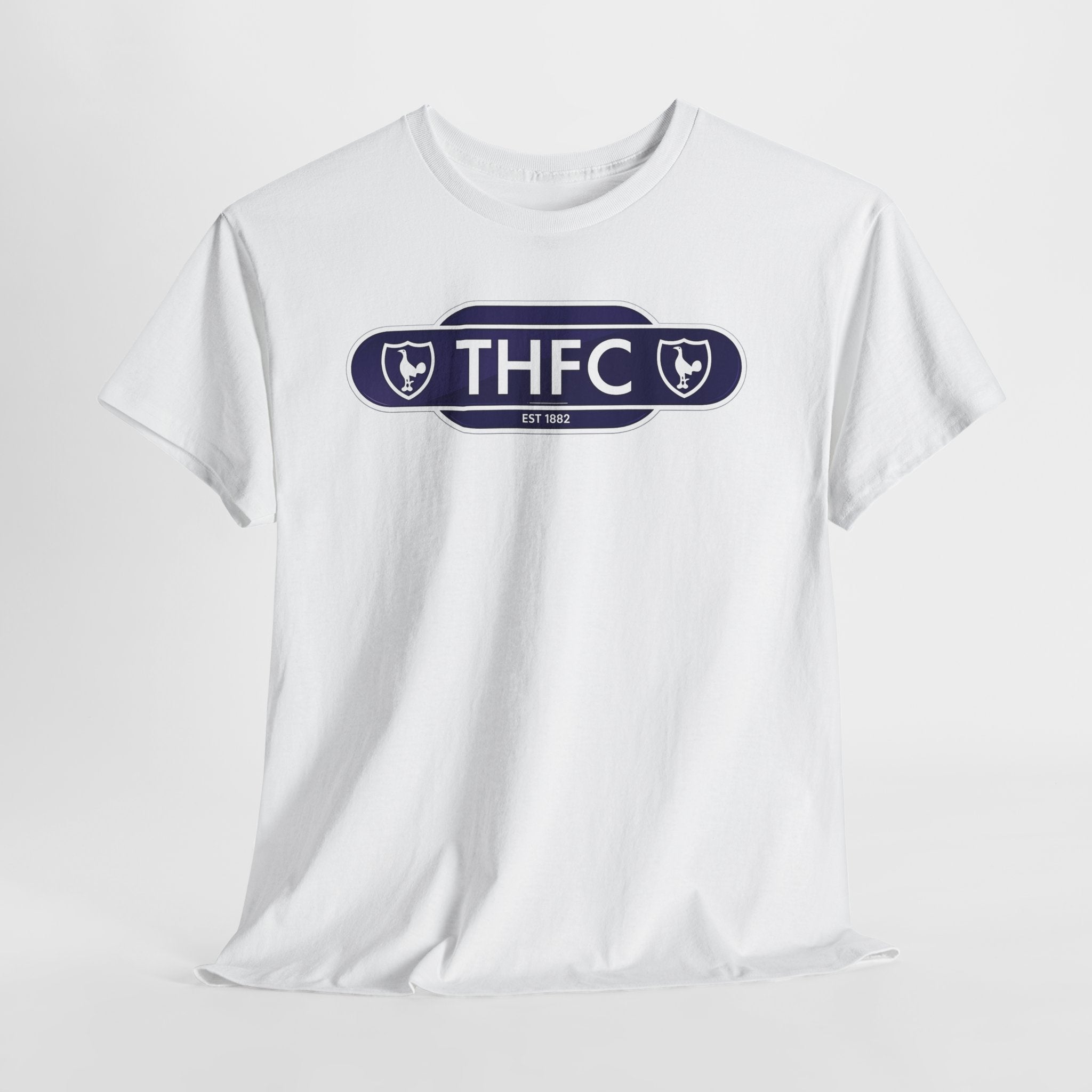 THFC Tottenham Hotspur Railway Sign T‑Shirt — Retro Football Club Tee