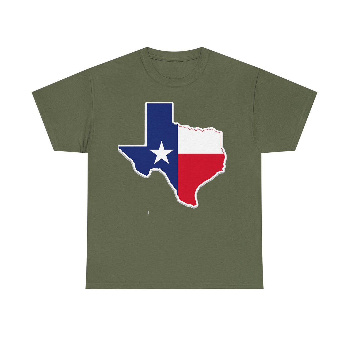 Texas Flag Outline T-Shirt — Lone Star State Pride Tee