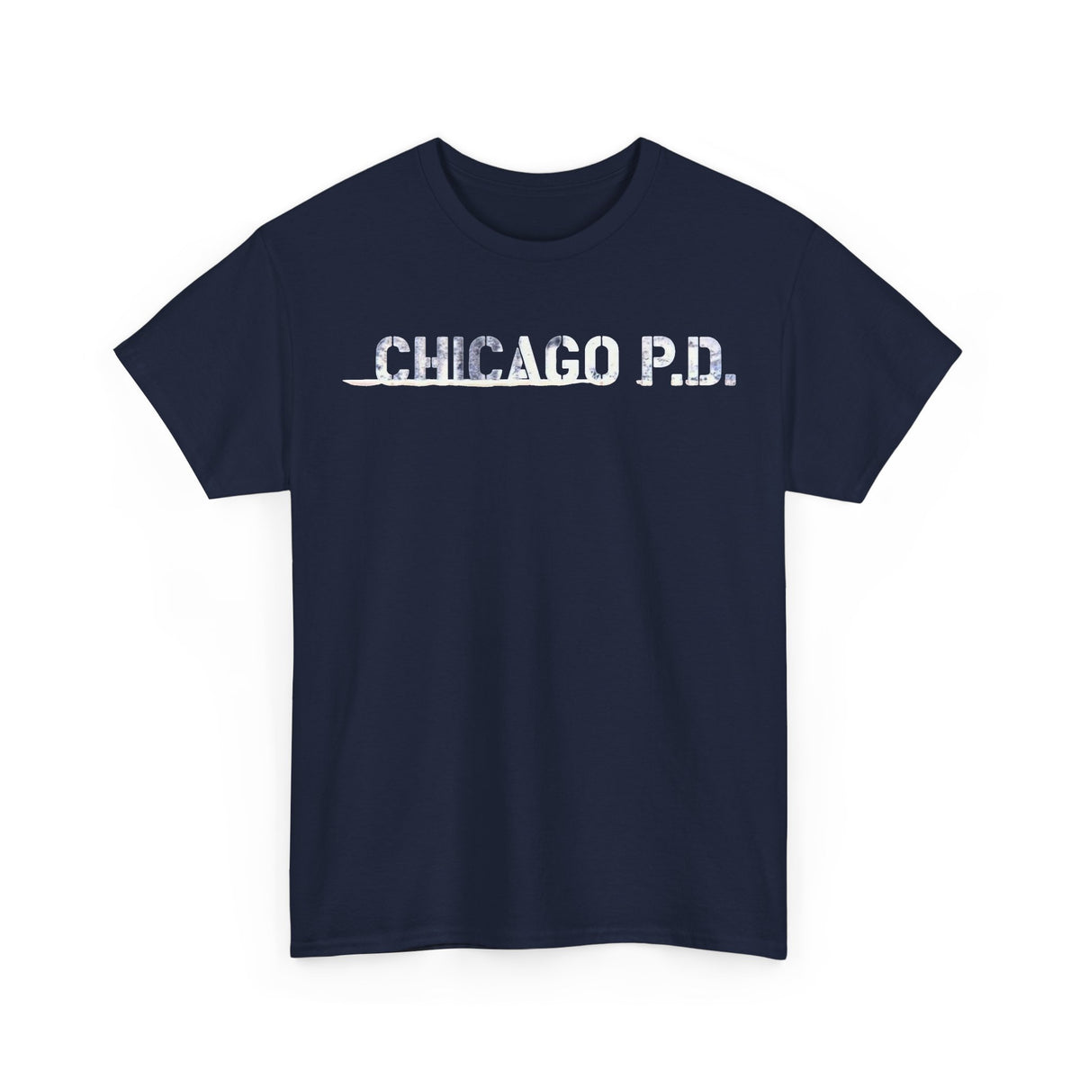 Chicago P.D. Inspired Logo Cotton T-Shirt