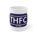 THFC Tottenham Hotspur Railway Sign Coffee Mug — Tottenham Hotspur Fan Mug (11oz & 15oz)
