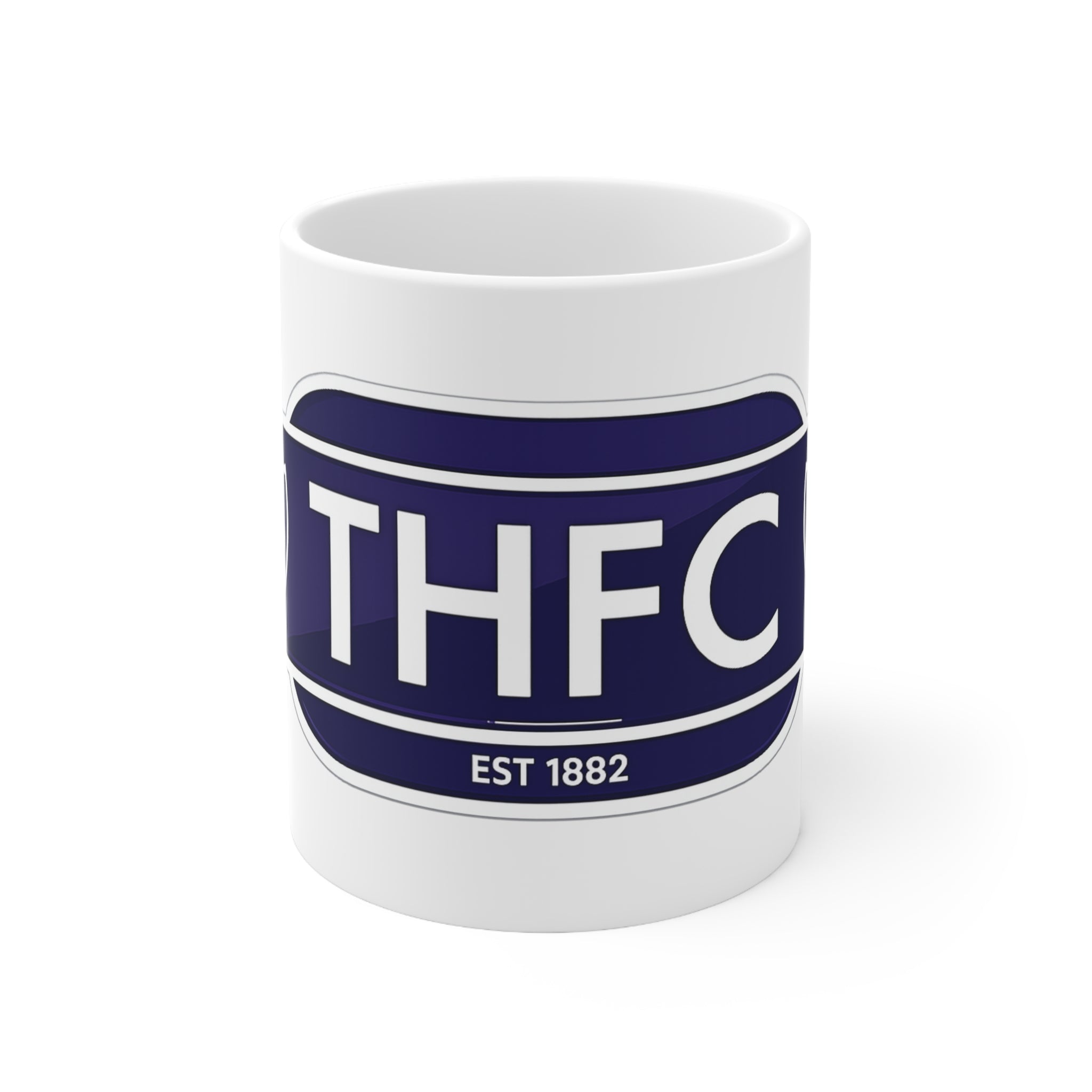 THFC Tottenham Hotspur Railway Sign Coffee Mug — Tottenham Hotspur Fan Mug (11oz & 15oz)