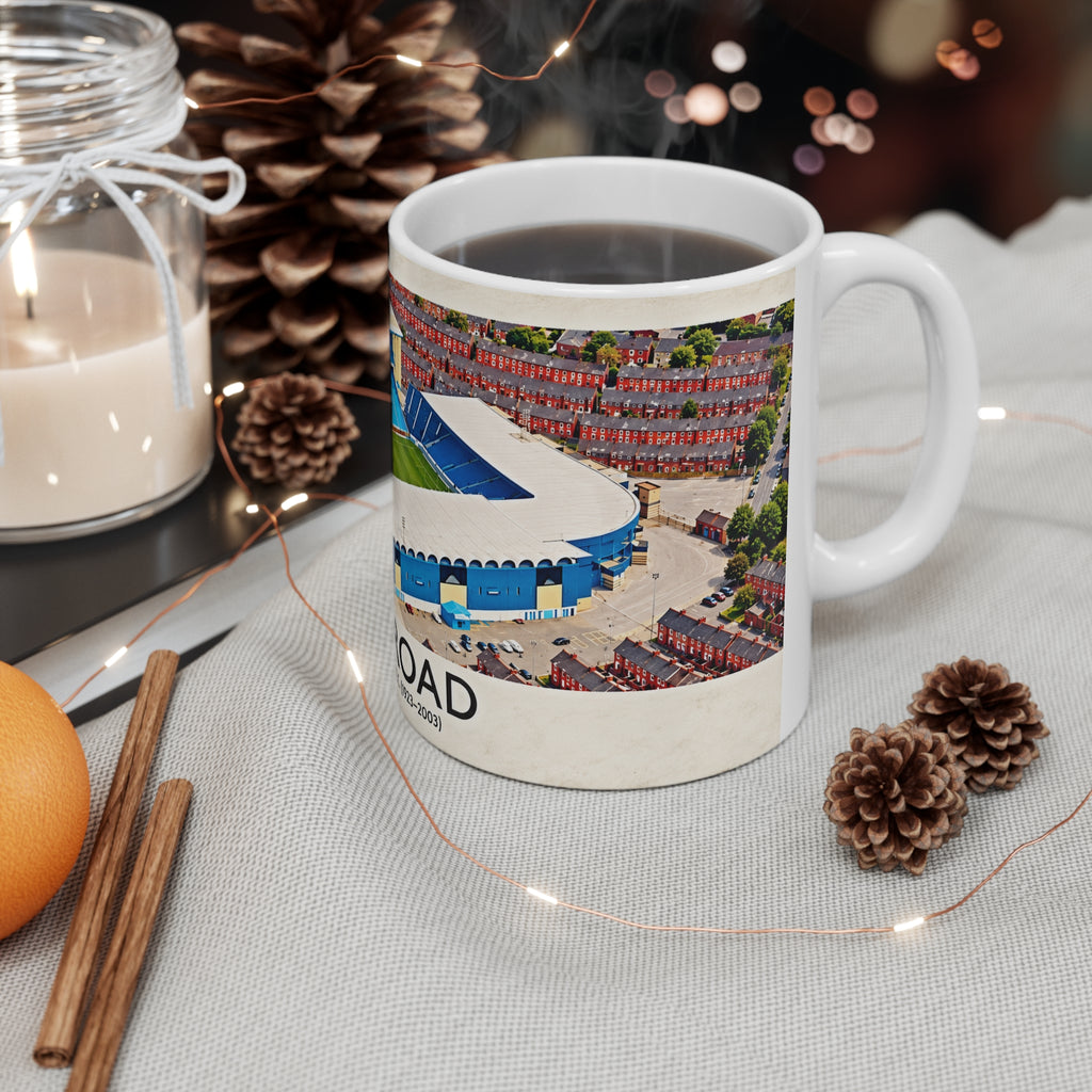 Maine Road Stadium Mug – Manchester City Ceramic Coffee Cup (11oz & 15oz)