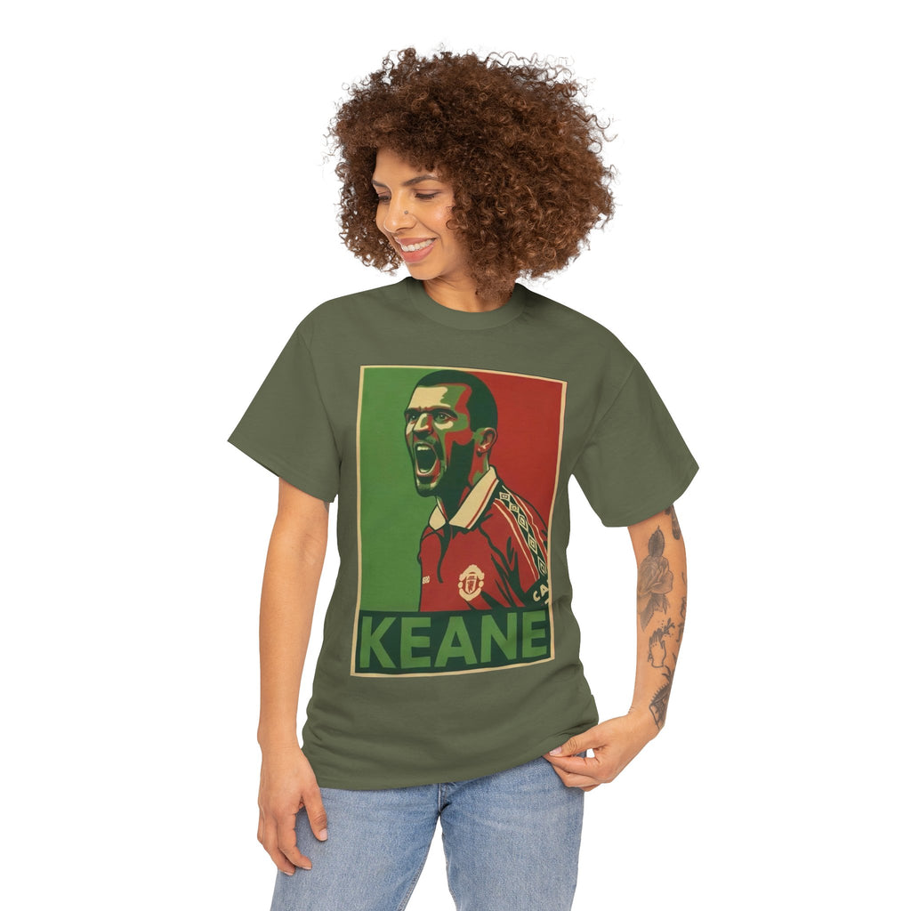Roy Keane Manchester United Legend Retro Football Tee
