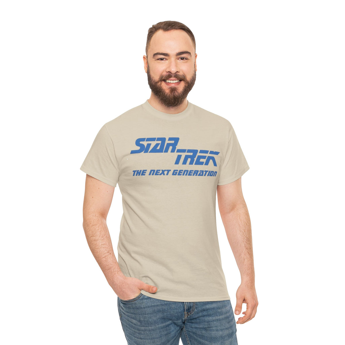 Star Trek: The Next Generation Logo Inspired Cotton T-shirt