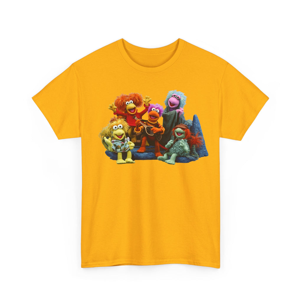 Fraggle Rock Muppet Crew Graphic Tee — Vintage Puppet Group T-Shirt
