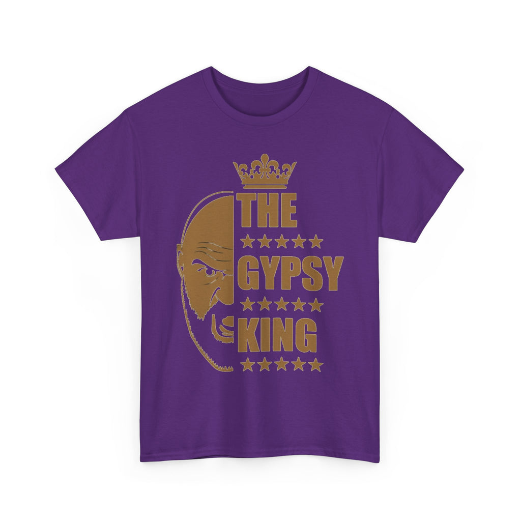 Gypsy King T-Shirt — Bold Tyson Fury Boxing Tribute Tee