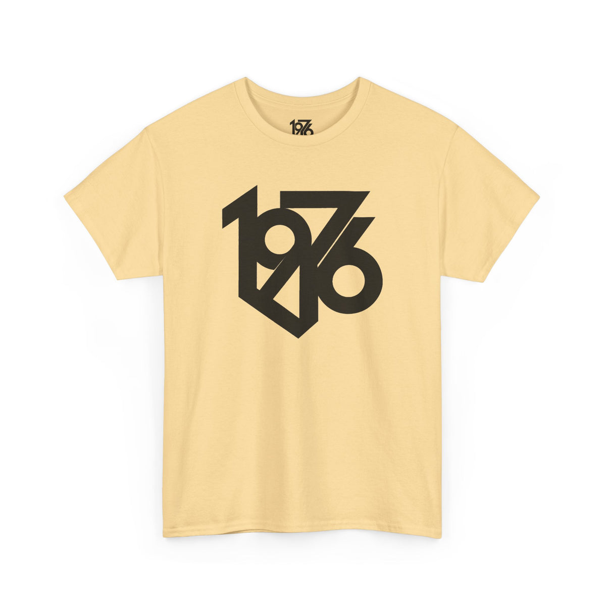 1976 Collection Logo Cotton T-Shirt — Vintage Year Graphic Tee