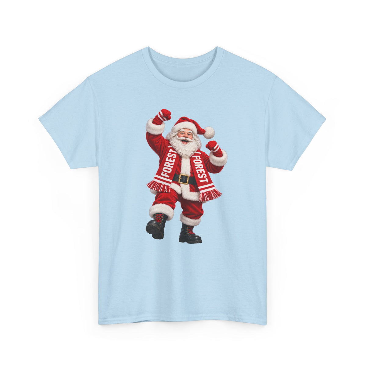 Nottingham Forest Santa Claus Dancing T‑Shirt — Vintage Christmas Holiday Tee