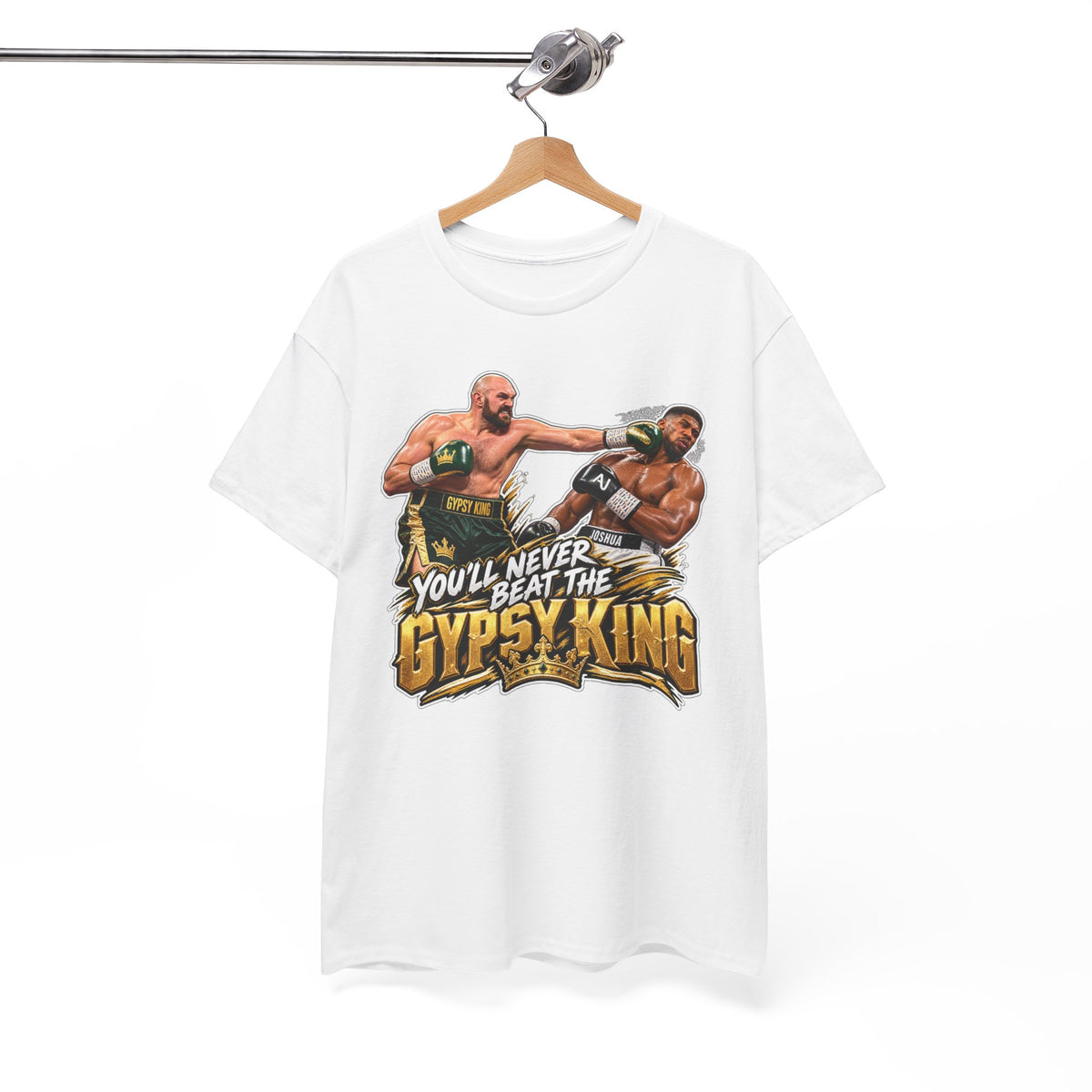 You'll Never Beat The Gypsy King Cotton T-Shirt