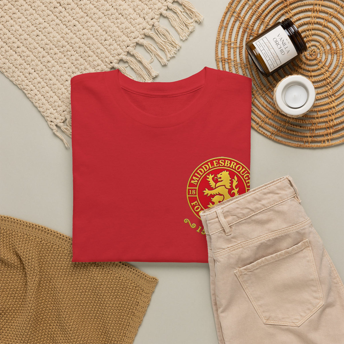 Middlesbrough 150th Crest Cotton T-Shirt