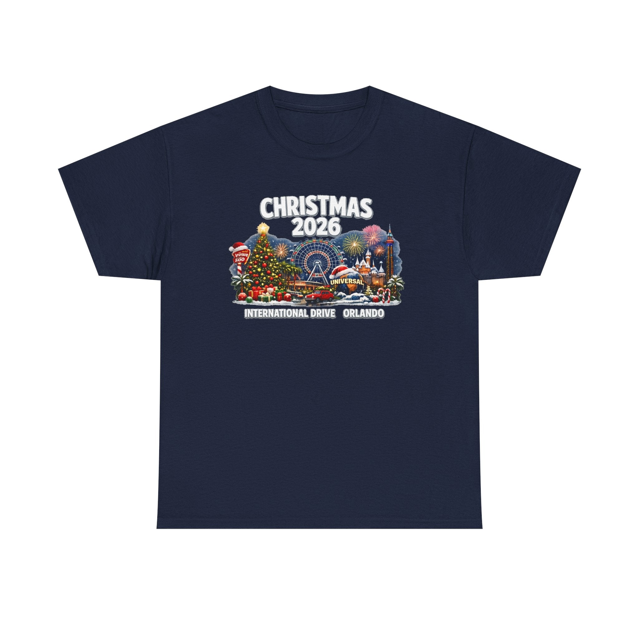 Christmas 2026 Orlando T-Shirt — International Drive Holiday Souvenir