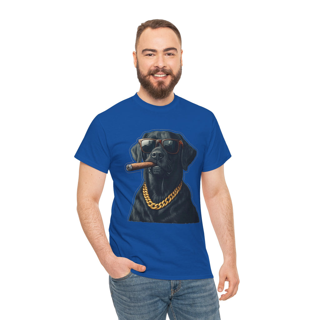 Cool Rottweiler Smoking Cigar Graphic Tee — Dog Lover Streetwear