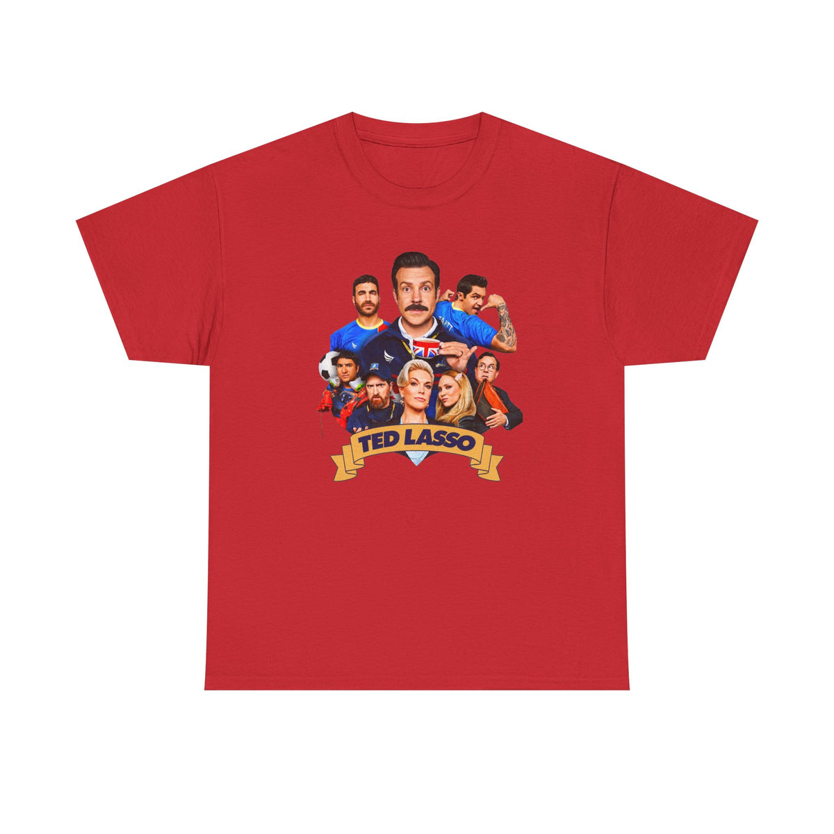 Ted Lasso Inspired Cast Graphic Tee — TV Show Fan Shirt