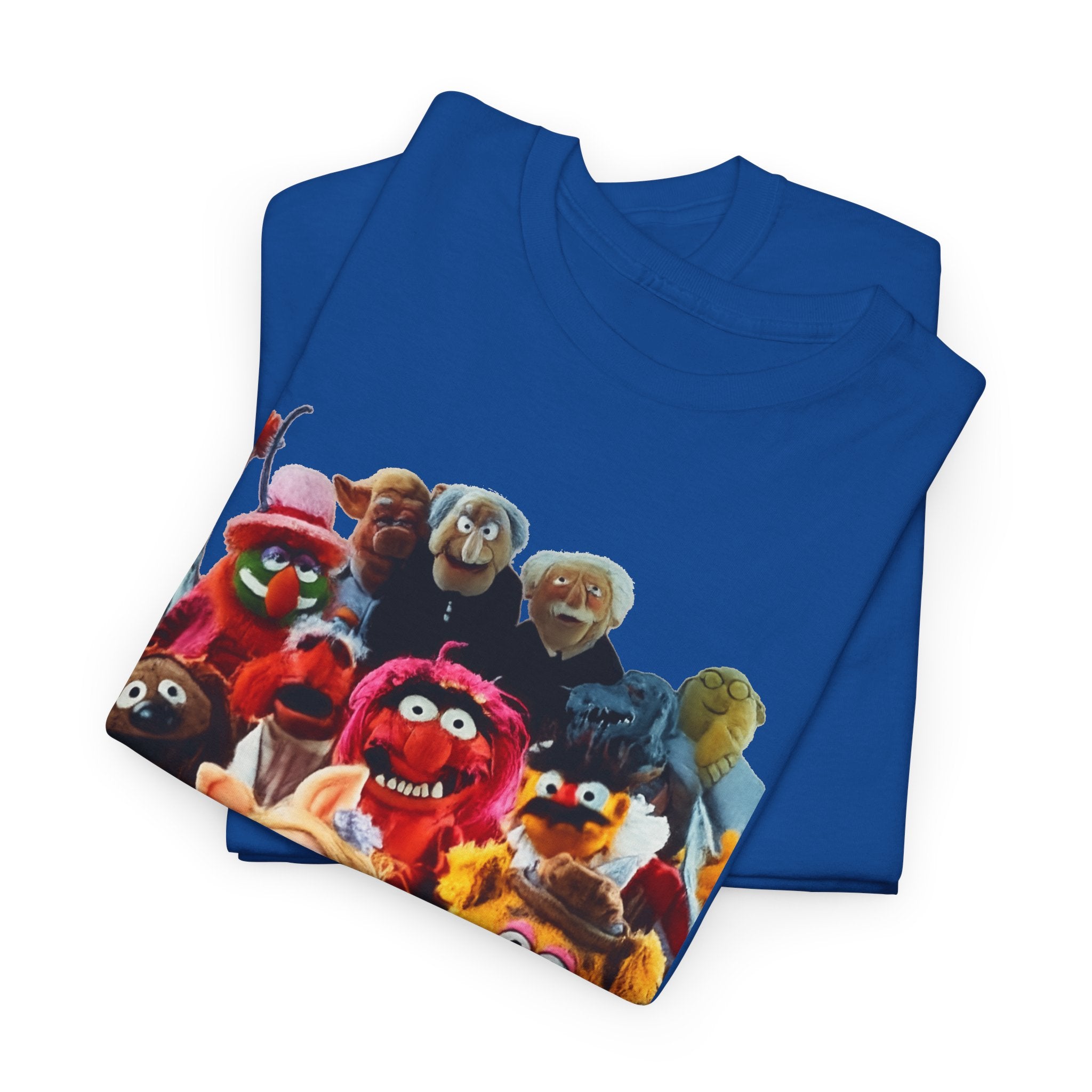 Muppets Puppet Ensemble Graphic Tee — Fun Family Cartoon Shirt