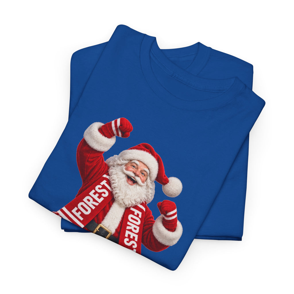 Nottingham Forest Santa Claus Dancing T‑Shirt — Vintage Christmas Holiday Tee