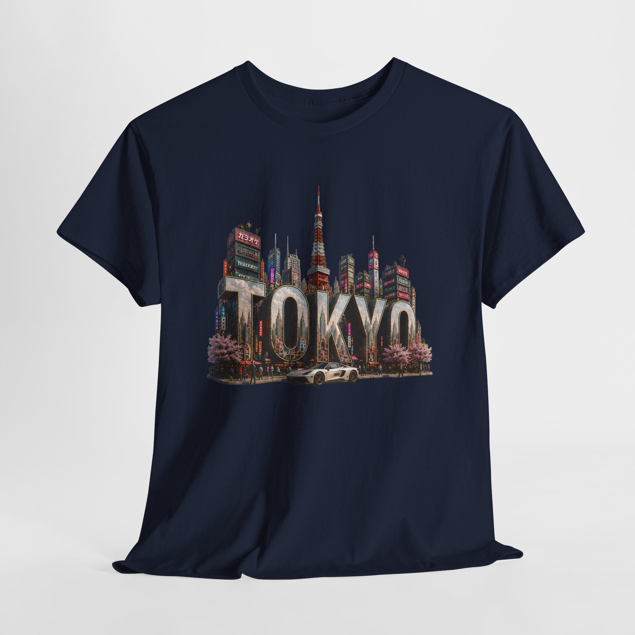 Tokyo Skyline T-Shirt — Vintage Cityscape Graphic Tee