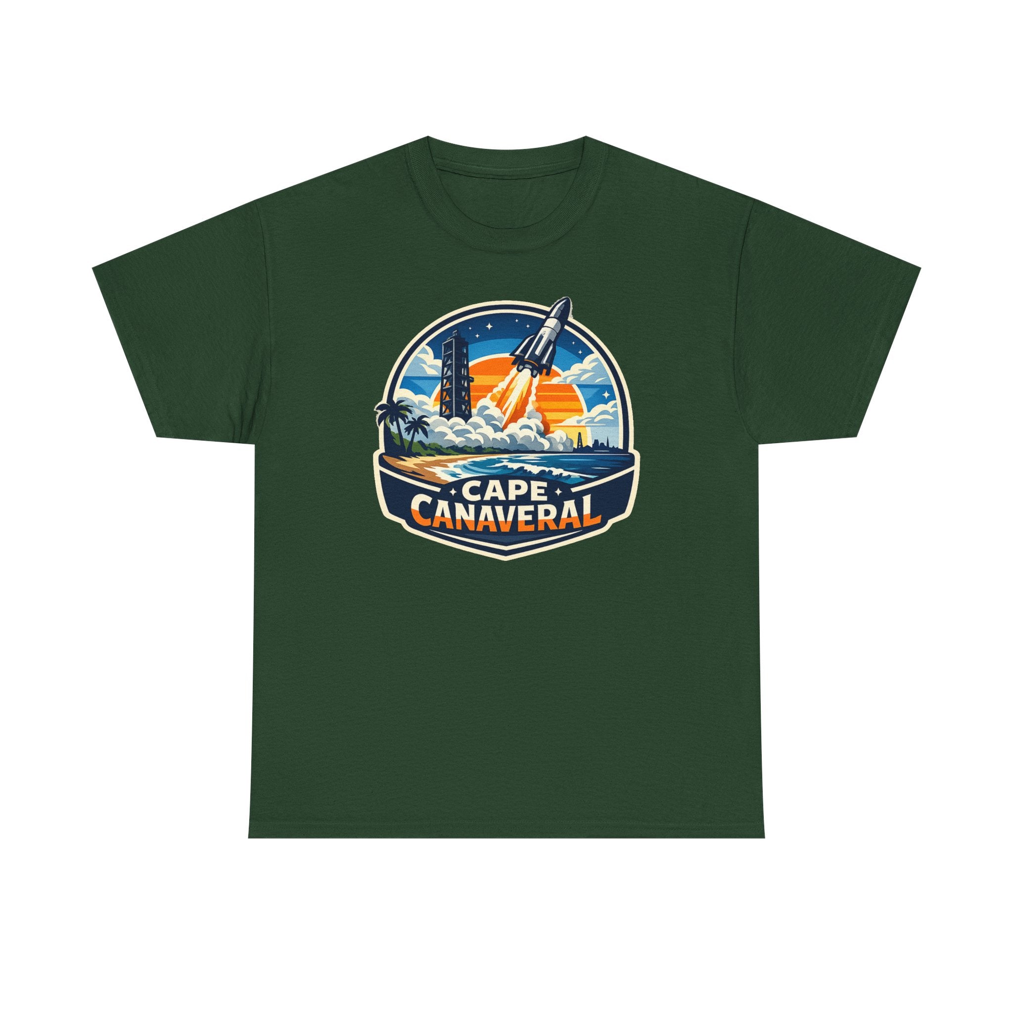 Cape Canaveral Rocket Launch T-Shirt