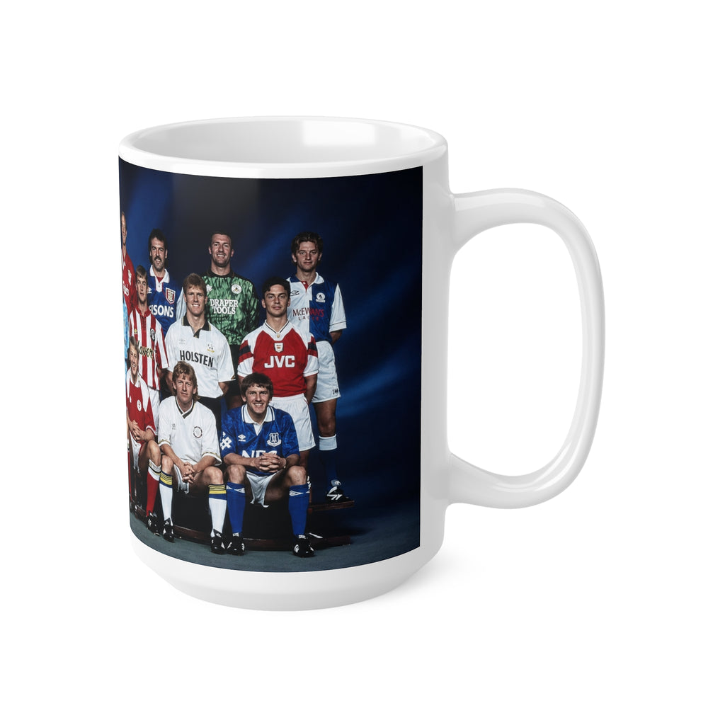 Premier League League Retro Photo Ceramic Mug — 11oz & 15oz