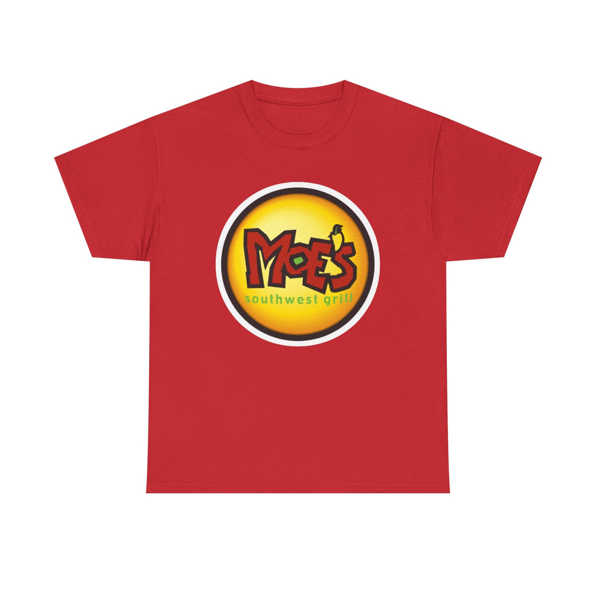 Moe's Universal Inspired T-Shirt — "Moe's Southwest Grill" Logo Tee