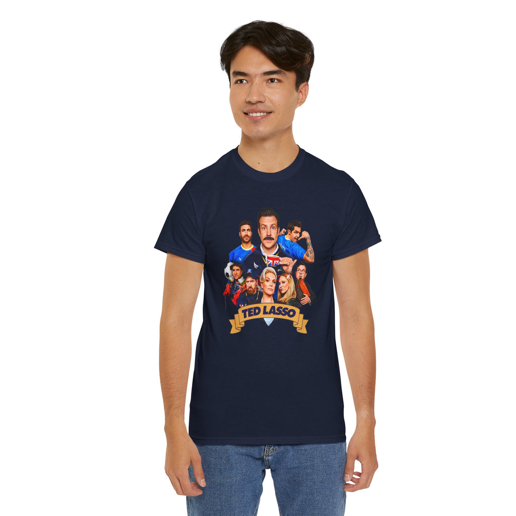 Ted Lasso Inspired Cast Graphic Tee — TV Show Fan Shirt