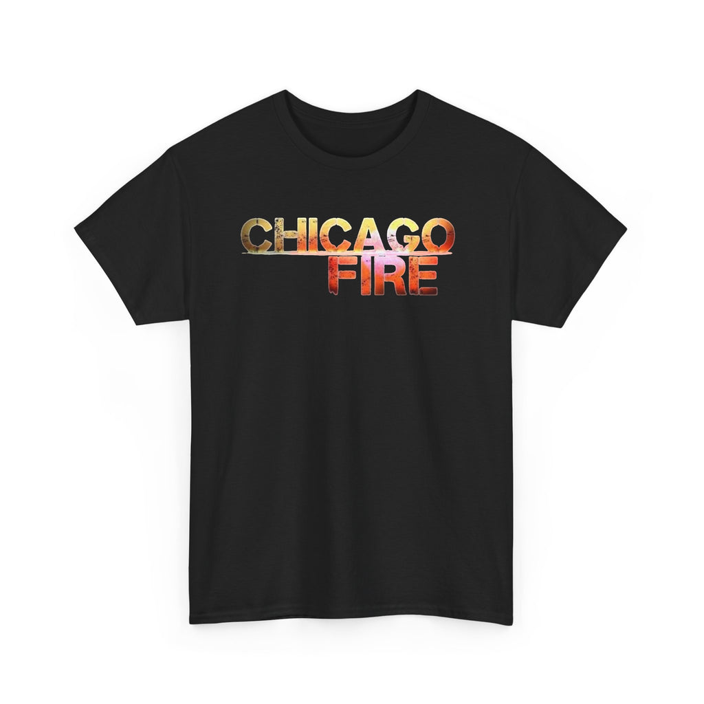 Chicago Fire Inspired Vintage Logo Cotton T‑Shirt
