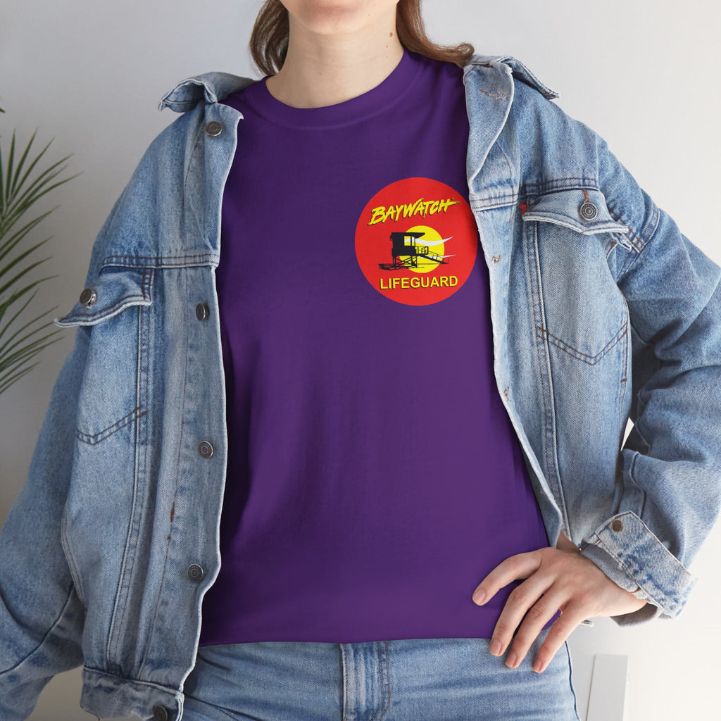 Baywatch Lifeguard Graphic Cotton T-Shirt