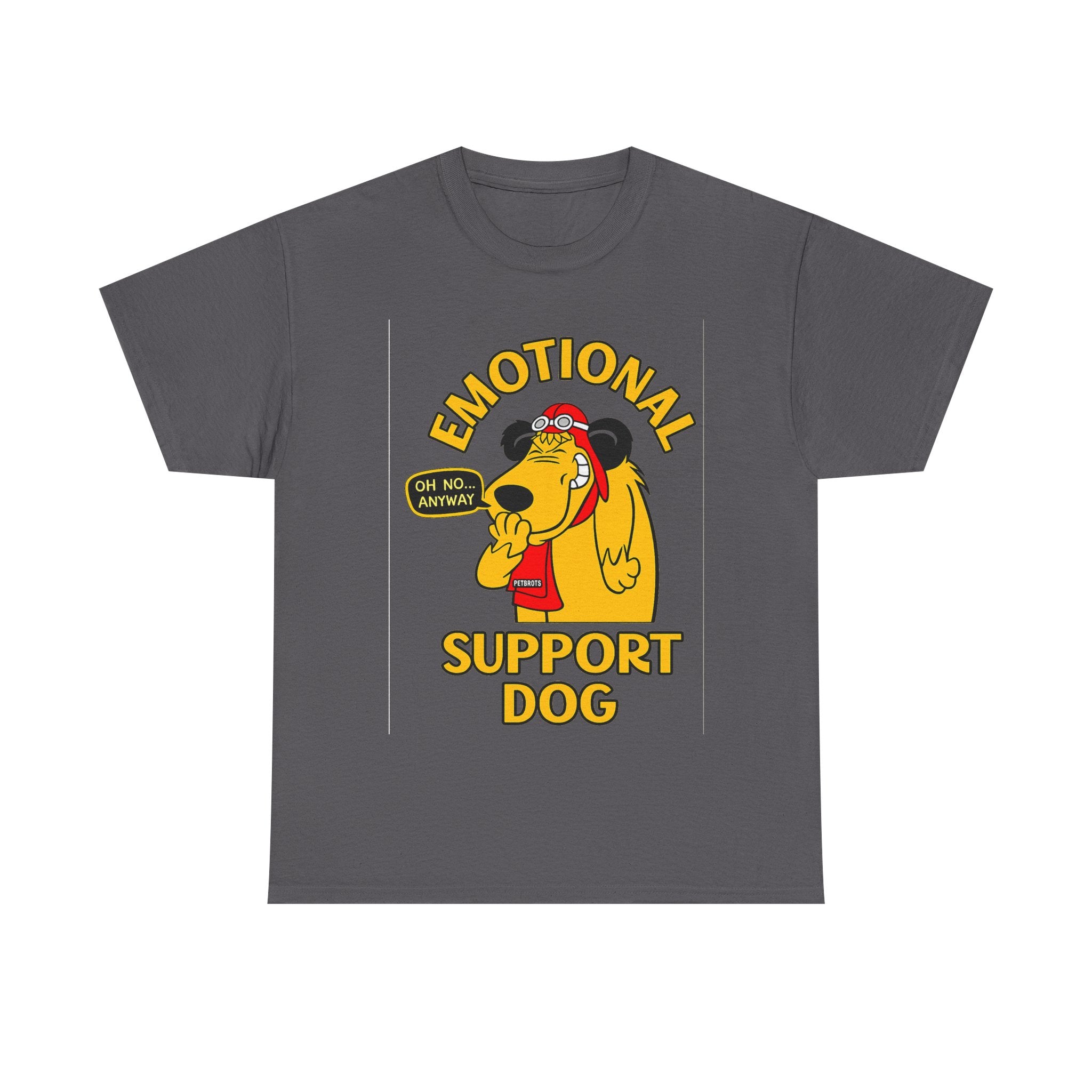 Emotional Support Dog T-Shirt — Cute Cartoon Comfort Pup Tee