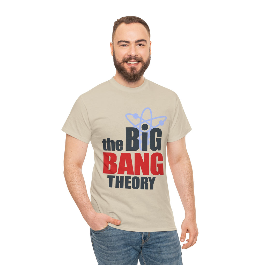 Big Bang Theory Unofficial Logo Tee — Retro Sci‑Fi TV Show T‑Shirt