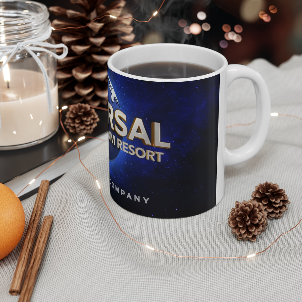 Universal Studios UK Logo Ceramic Mug — 11oz & 15oz Coffee Cup
