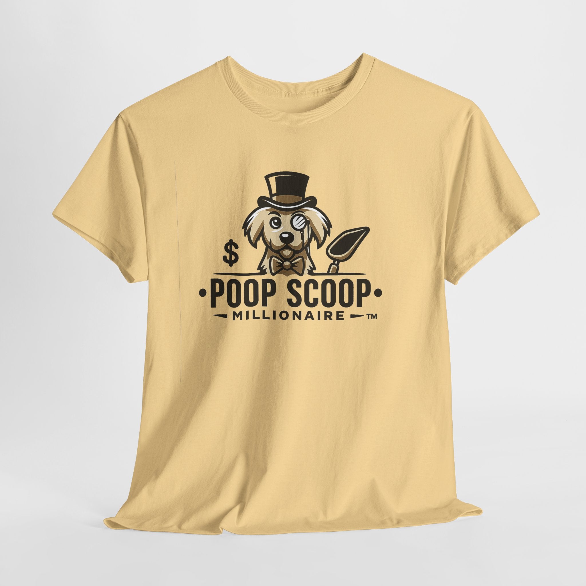 Poop Scoop Millionaire T-Shirt — Funny Dog Poop Scooping Tee